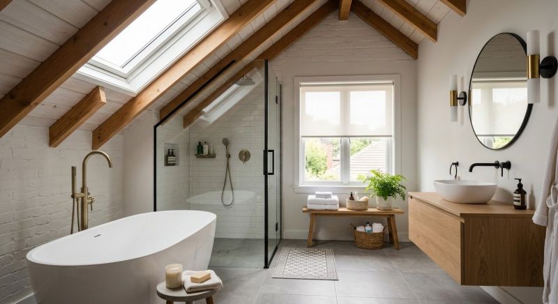 Attic Bathroom Remodeling in Berryville, VA