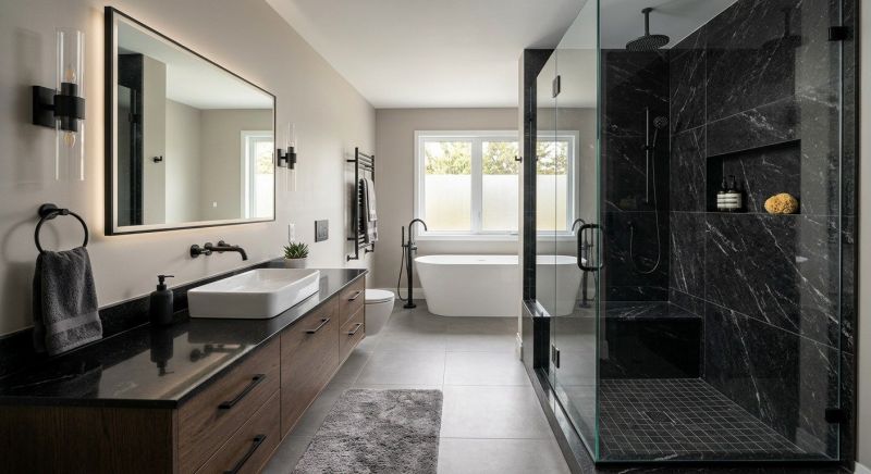Granite Shower Installation in Berryville, VA