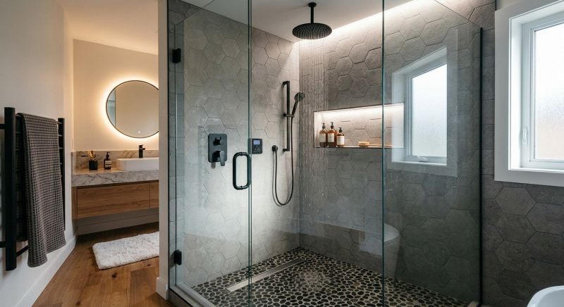 Granite Shower Installation in Berryville, VA