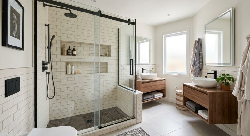 Tub To Shower Conversion in Hamilton, VA